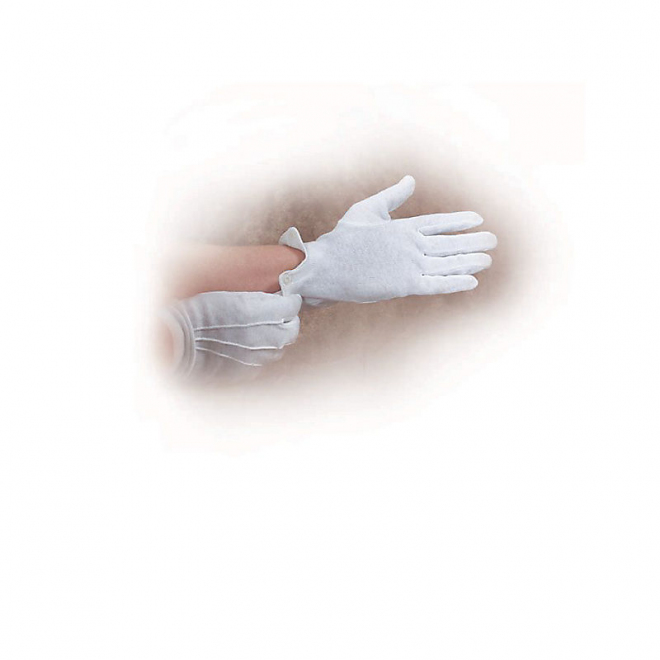 Gloves - White Cotton