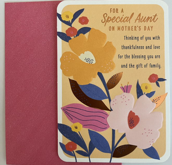MDC-FOR A SPECIAL AUNT