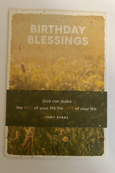 Tony Evans - Birthday - Birthday Blessings