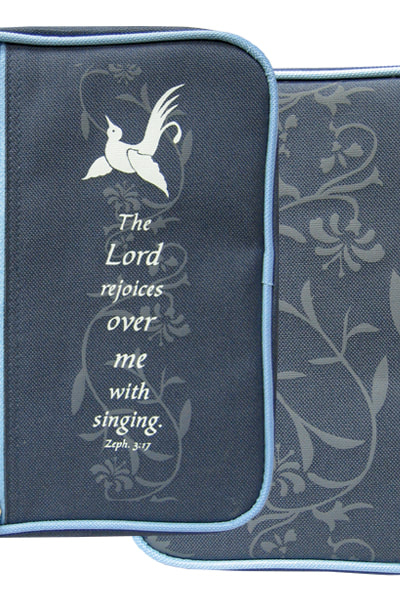 Canvas Bible Cover Lord Rejoice M