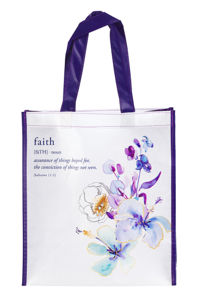 Faith Shopping Bag  Hebrews 11:1