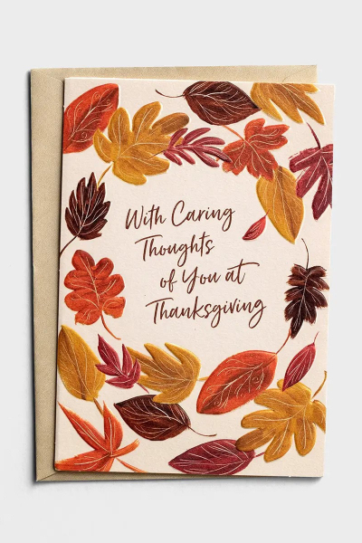 Thanksgiving - Difficult Thanksgiving-Caring Thoughts