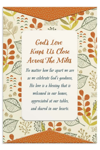 Thanksgiving-Across the Miles-God's Love