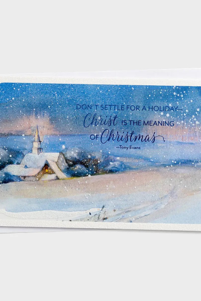 Christmas-Tony Evans - Christ Is the Meaning - 18 Christmas Boxed Cards