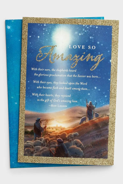 Christmas-Roy Lessin - Love So Amazing - 18 Premium Christmas Boxed Cards, KJV