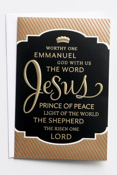 Christmas-Worthy One - 18 Premium Christmas Boxed Cards, KJV