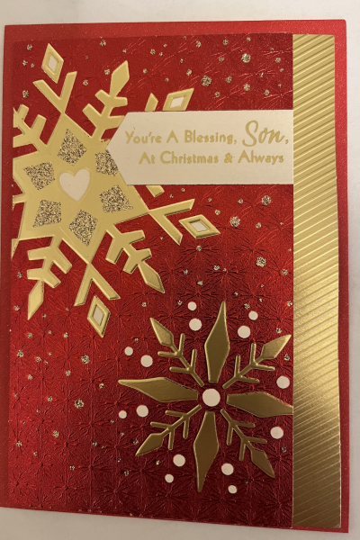 Christmas-Son-You're A Blessing, Son